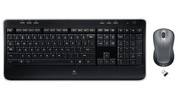 Bezprzewodowa klawiatura i myszka Logitech MK520