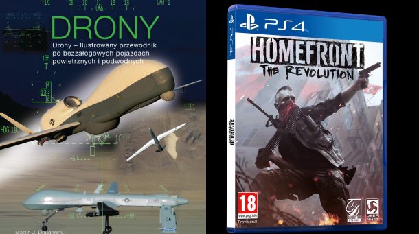 Konkurs: Do wygrania książka Drony i gra Homefront na PS4