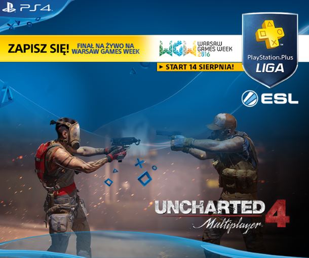 Polska Liga PlayStation Plus w Uncharted 4: Kres Złodzieja