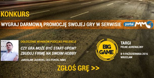 Konkurs: Wystartuj w branży gier wideo!