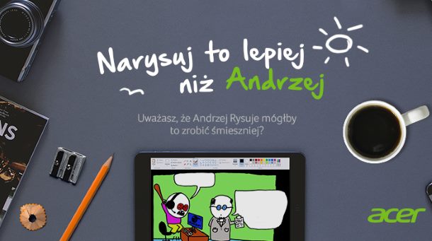 Konkurs: Narysuj to lepiej niż Andrzej