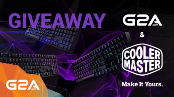 Konkurs: Do wygrania klawiatury od Cooler Master i kupony od G2A