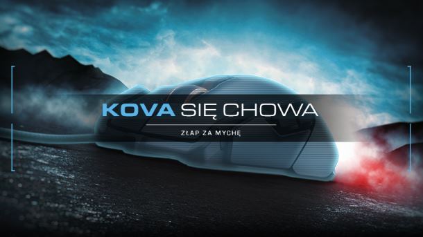 Kova się chowa – złap za mychę!