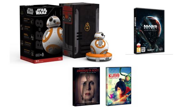 Konkurs: Wygraj robota BB-8, gry Mass Effect Andromeda i filmy na DVD