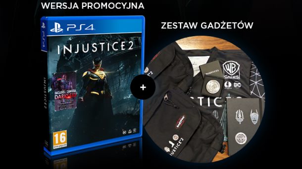 Konkurs: Do zdobycia gra Injustice 2 wraz z pakietem gadżetów