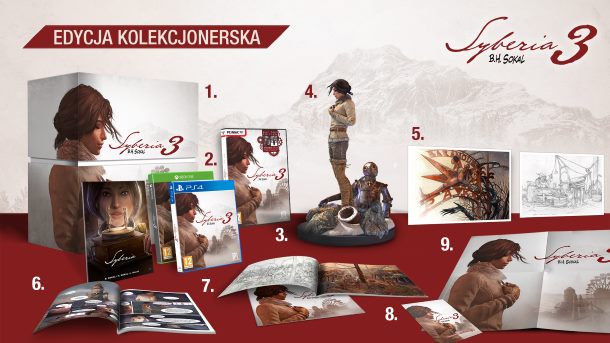 Konkurs: Do wygrania kolekcjonerska edycja gry Syberia 3