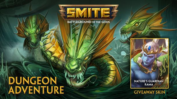 Giveaway: Mamy kody na skórkę Nature's Guardian dla boga Rama w SMITE