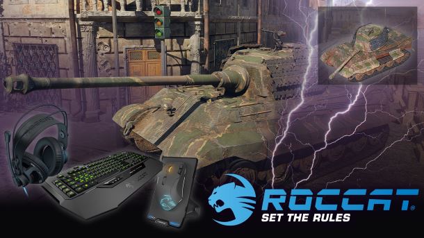 Konkurs: Do zgarnięcia sprzęt ROCCAT oraz czołgi do War Thunder