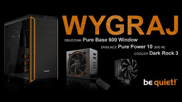 Konkurs: Do wygrania sprzęt marki be quiet!