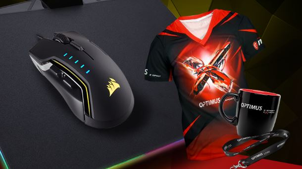 Konkurs: Do wygrania myszka Corsair Glaive oraz gadżety Optimus