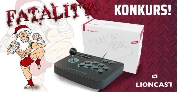 Konkurs: Do wygrania Lioncast Arcade Fighting Stick