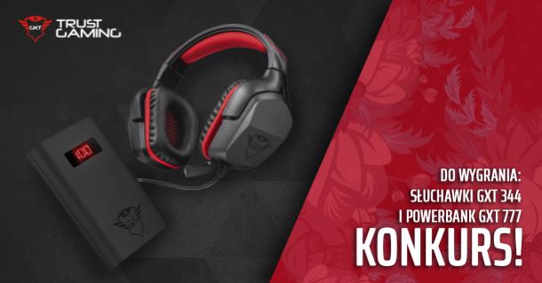 Konkurs: Do wygrania zestaw Powerbank GXT 777 plus headset GXT 344