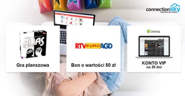 Konkurs: Do wygrania gra planszowa Alians, karta podarunkowa do RTV euro AGD i konto VIP do Zalukaj