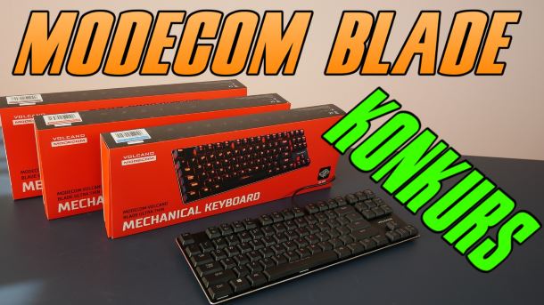 Konkurs: Do wygrania klawiatura Modecom Volcano Blade Ultra Thin