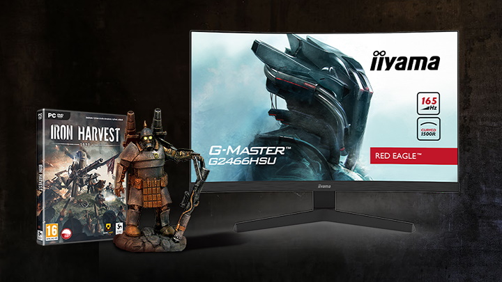 Do wygrania monitory iiyama G-Master, gry Iron Harvest i figurki kolekcjonerskie